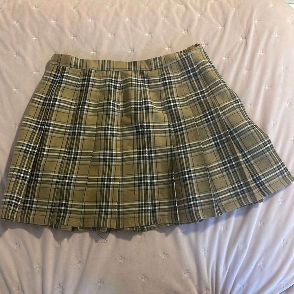 Plaid skirt